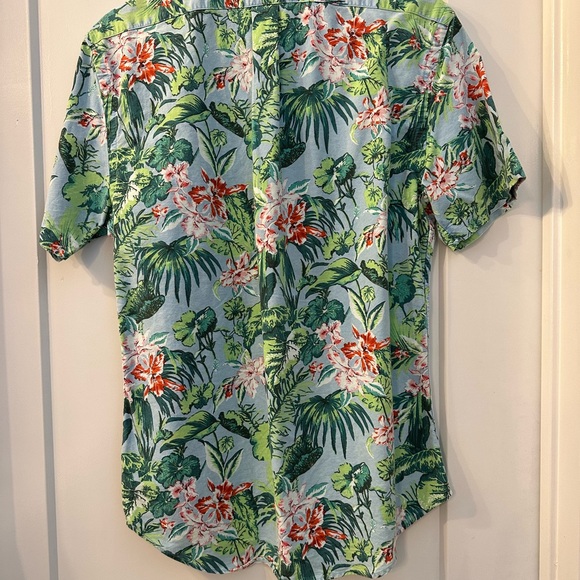 Ralph Lauren slim fit men’s medium floral button down. - Picture 3 of 3